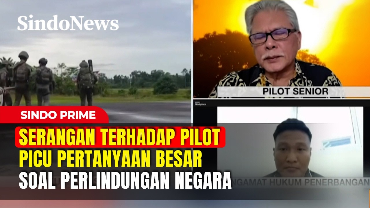 Serangan Terhadap Pilot Picu Pertanyaan Besar Soal Perlindungan Negara | Sindo Prime | 16/02