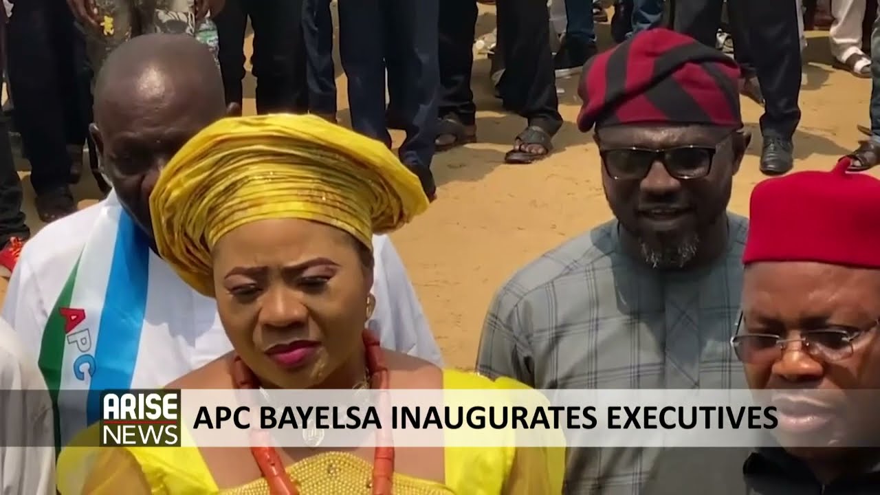 APC BAYELSA INAUGURATES EXECUTIVES - ARISE NEWS REPORT