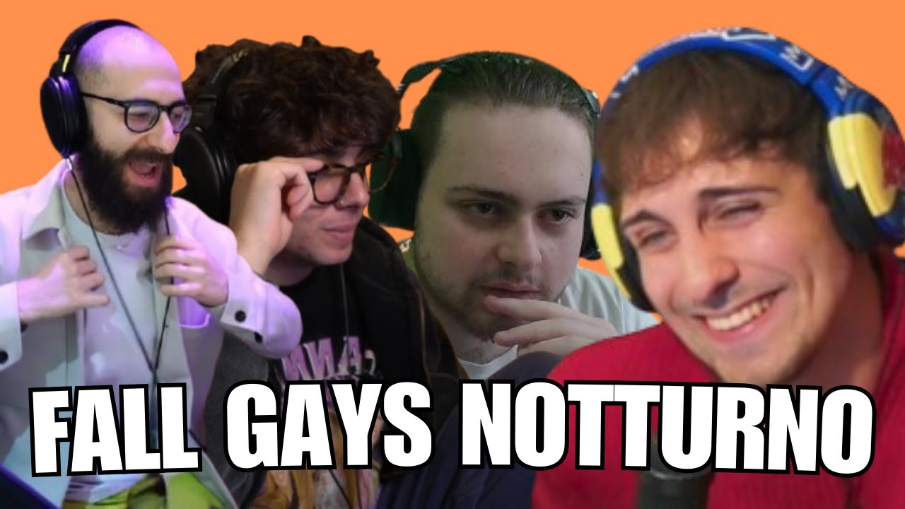 BLUR GIOCA a un FALL GAYS NOTTURNO con MARZA, MANUUXO e ZAZZONE