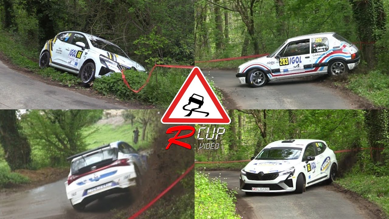 Rallye Rhône Charbonnières 2025 [day1]  | Crash & many Mistakes | by Rcup Vidéo