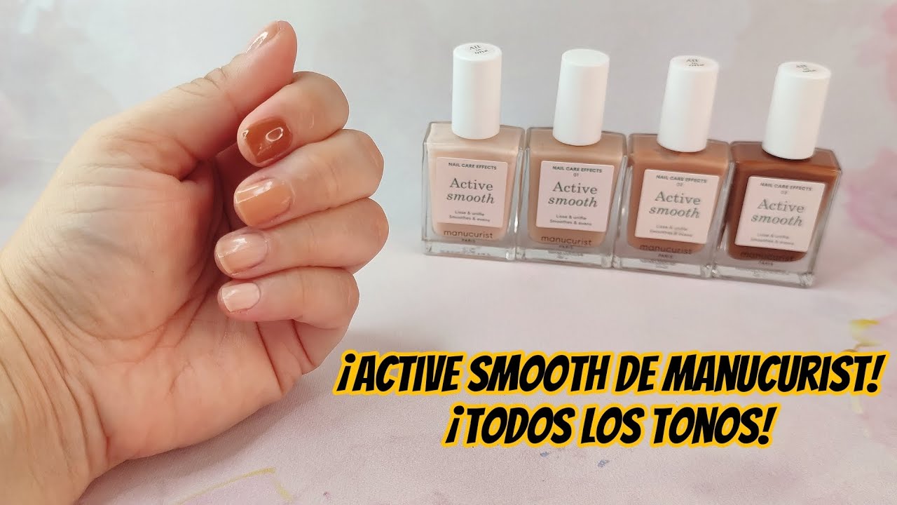 ¡Swatch Completo! Active Smooth feat @Manucurist || Lulu B Nails