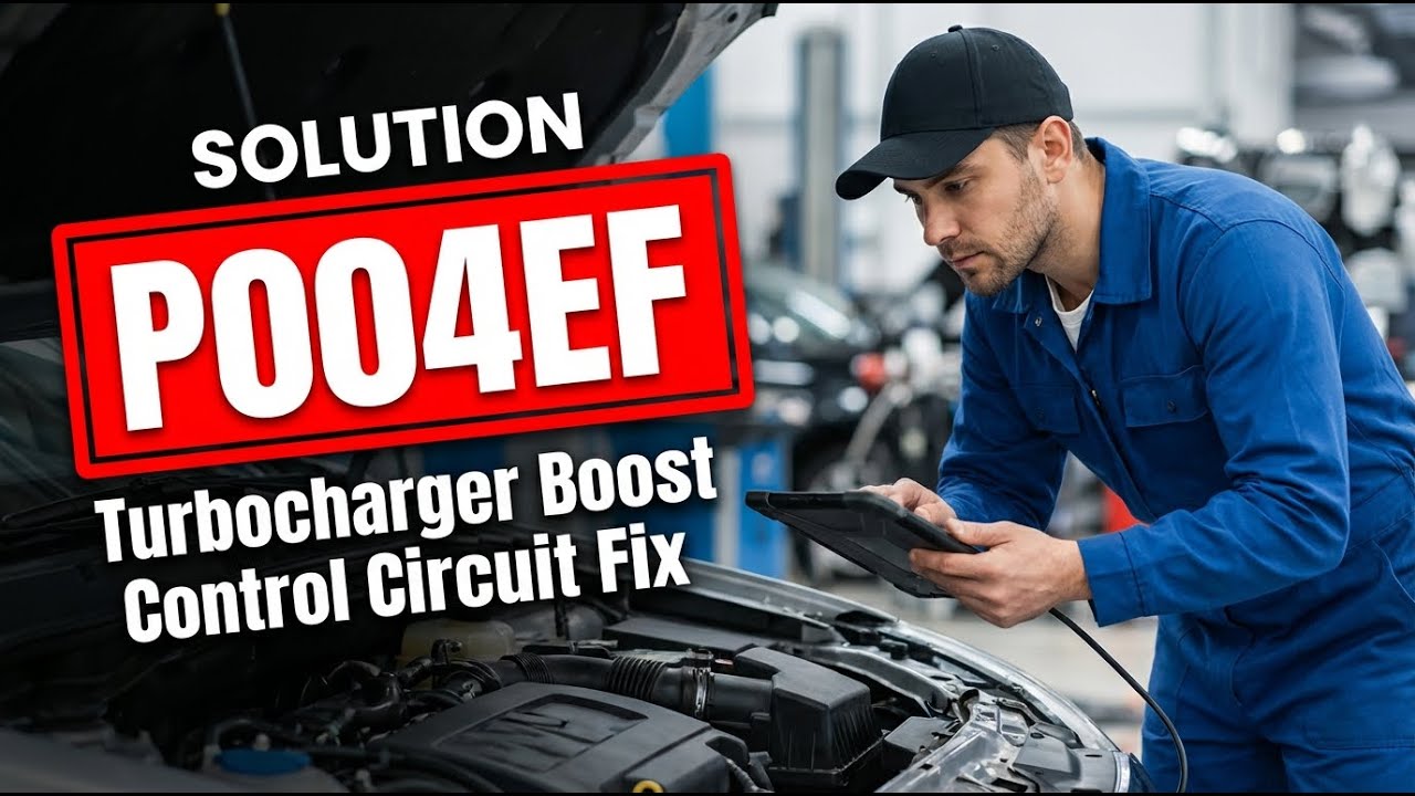 Как исправить ошибку P004EF OBD II &mdash; ремонт цепи управления наддувом турбокомпрессора