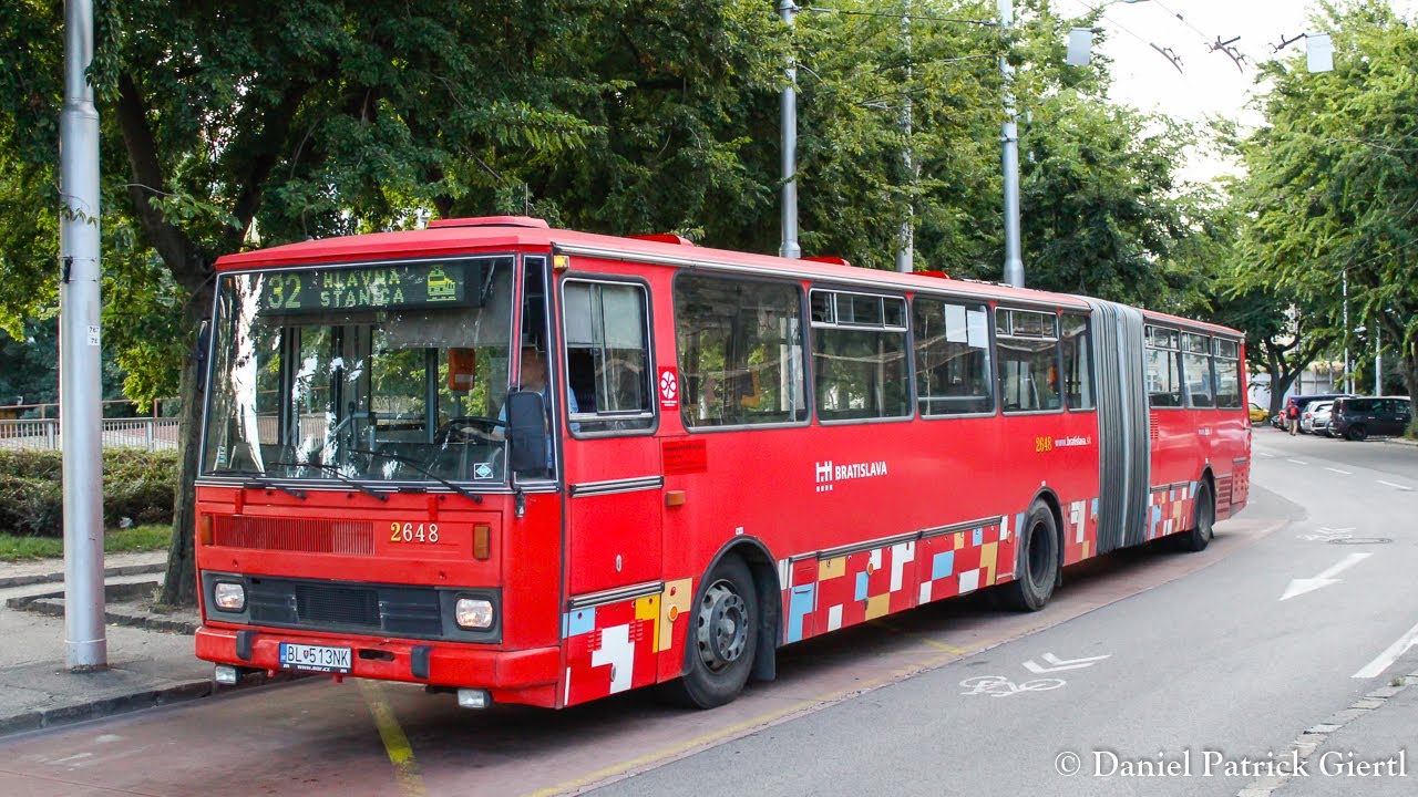Karosa B 741 #2648 na linke 32 Bratislava