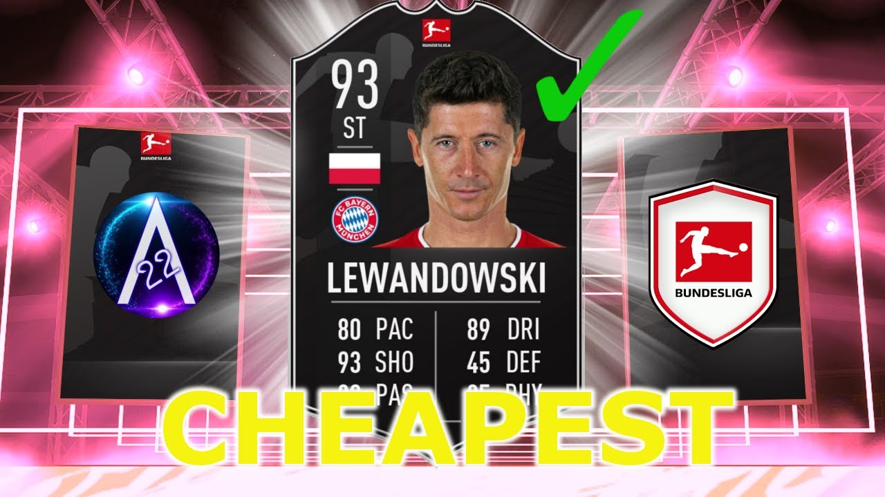 Robert Lewandowski POTM SBC Cheapest Solution!! #FIFA21