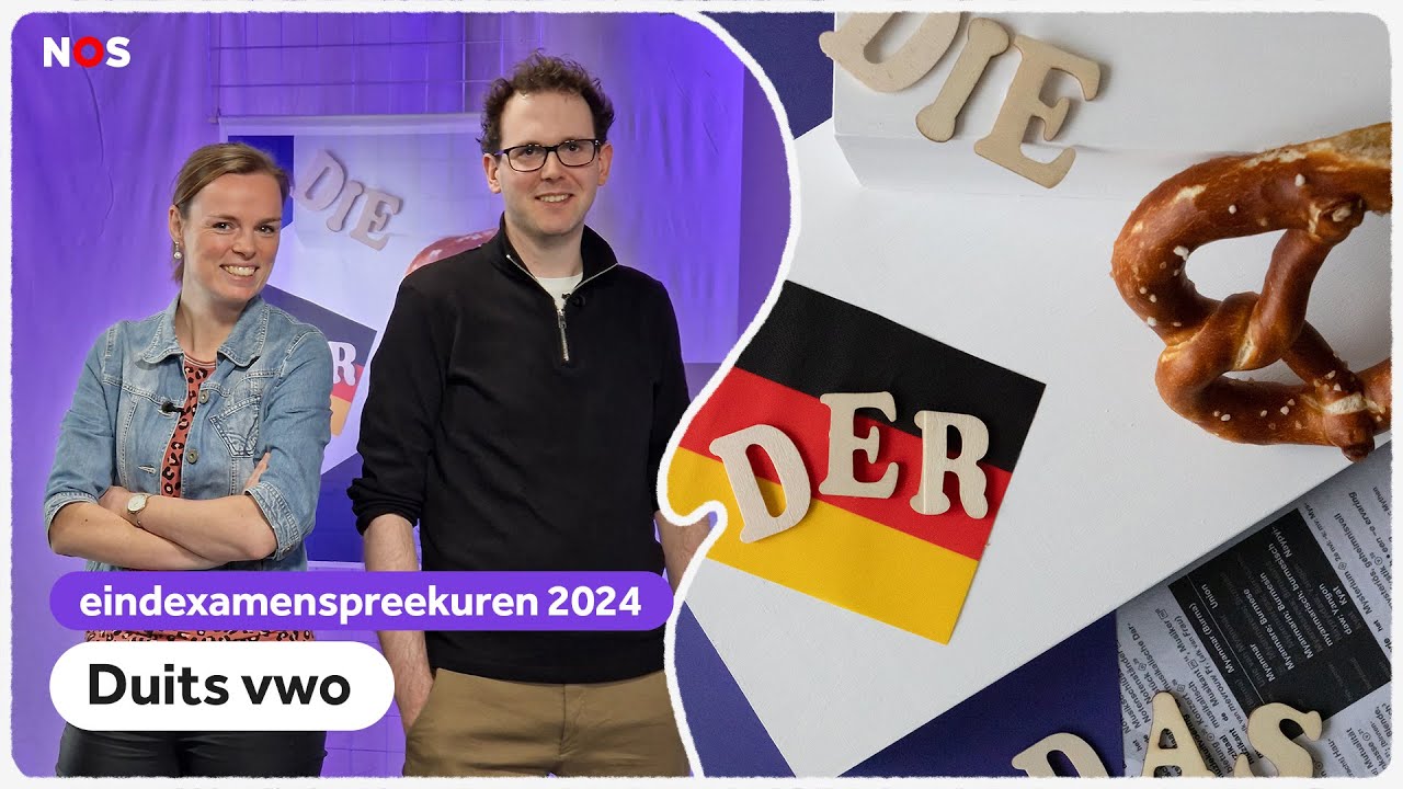 Eindexamenspreekuur Duits vwo met Kees en Danique