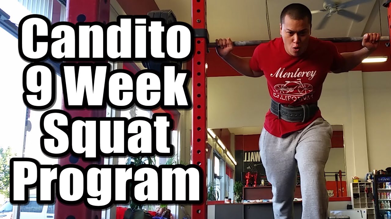 Candito 9 Week Squat Program | Week 1