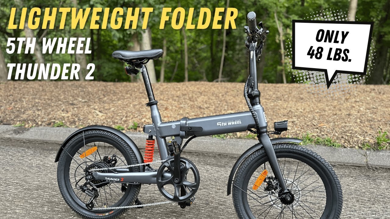 Thunder 2 Lightweight Folding Ebike Review $799
