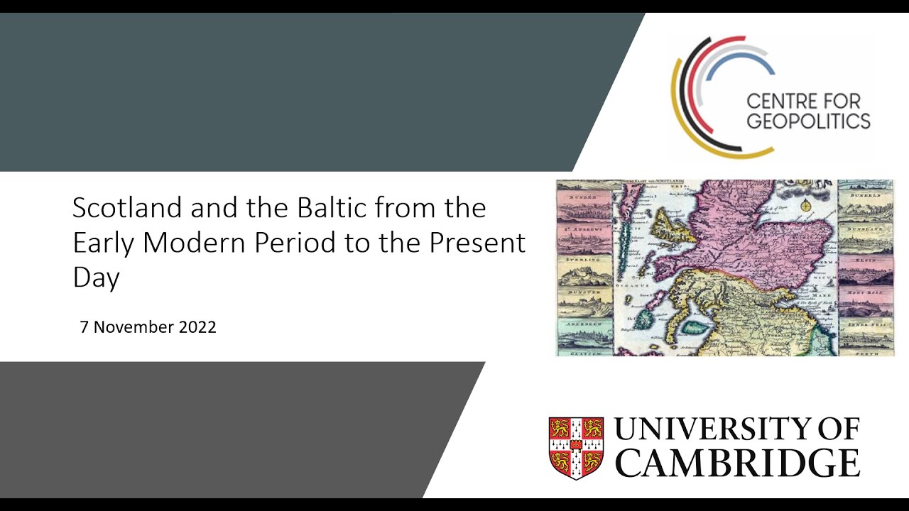 Scotland and the Baltic from the early modern period to the present day