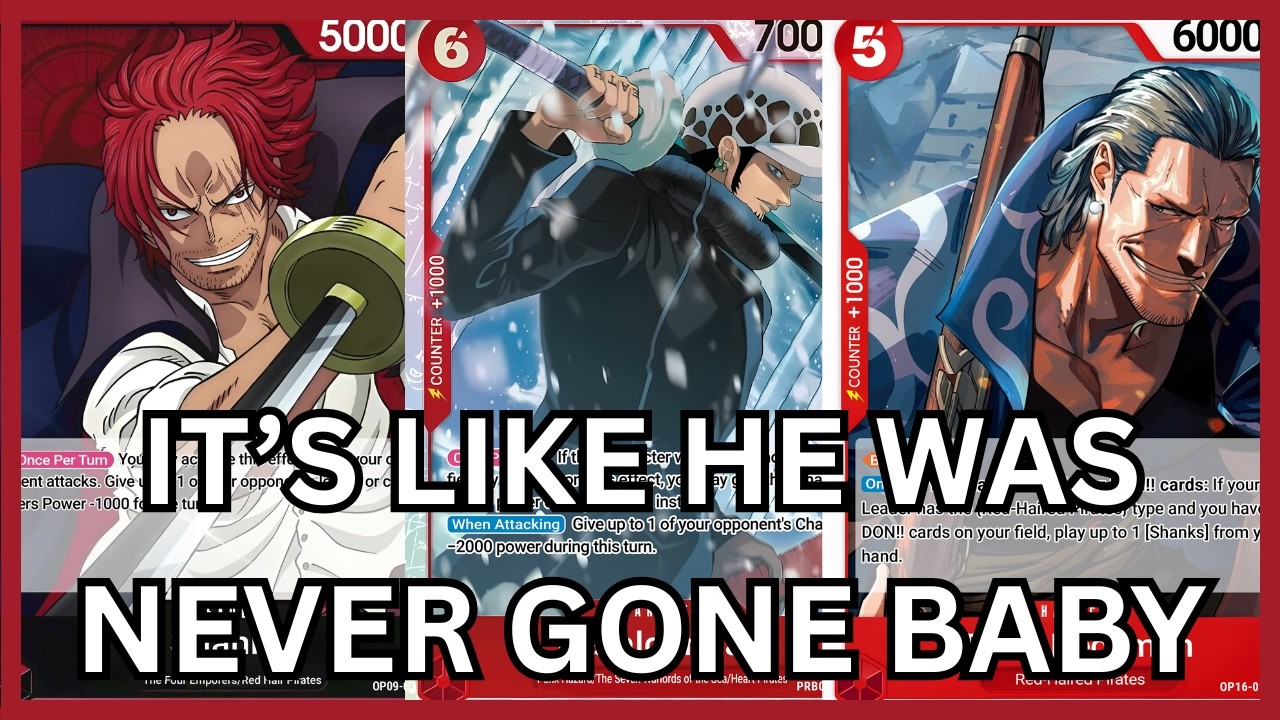 [OP16] Shanks got a custom card and is back to being meta