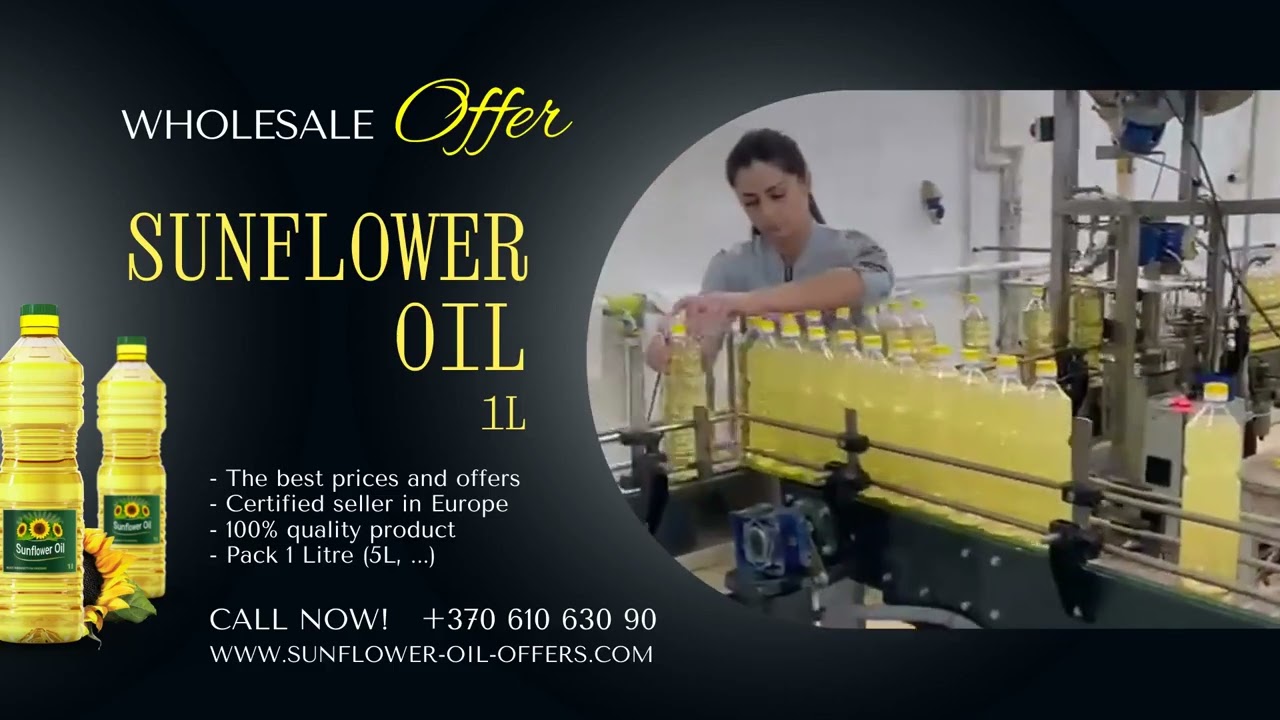 REFINED SUNFLOWER OIL - The Best Price from a factory in Ukraine