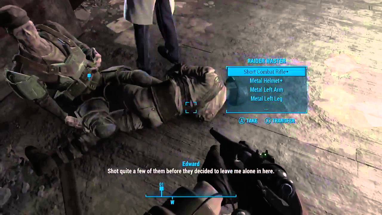 Disrespecting Edward (Fallout 4)
