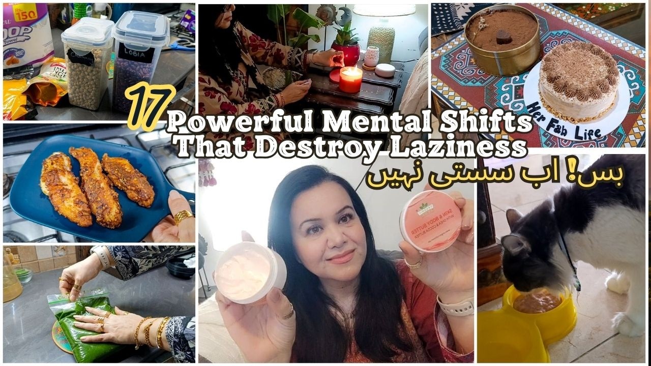 17 Powerful Mental Shifts That Destroy Laziness & Turn u Into an Active Person سستی کی اصل وجہ