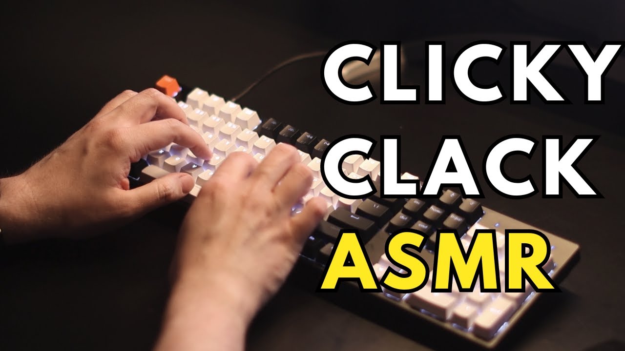 Keyboard Typing Sounds ASMR | No Talking | Background Noise For Sleep And Relaxation