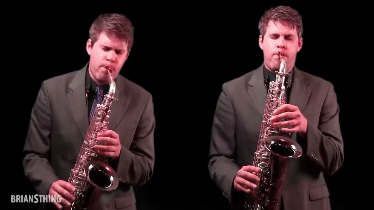 TALK DIRTY - Jason Derulo - Alto & Tenor Sax Cover - BriansThing & Justin Ward