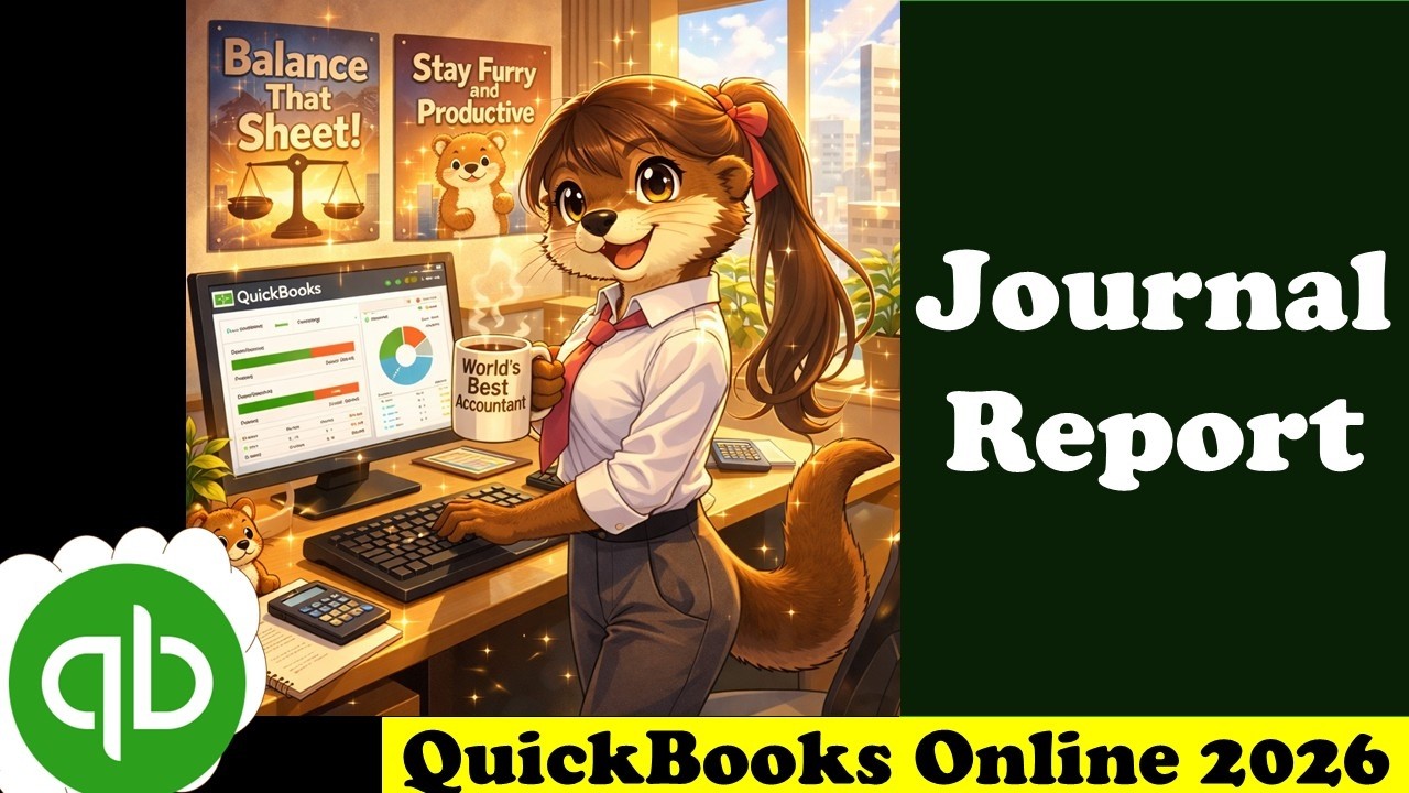 Журнальный отчет 4220 QuickBooks Online 2026