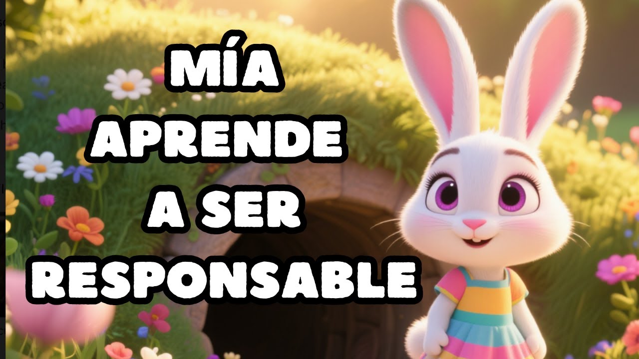 Mia, la Conejita Responsable | Cuento Infantil sobre Responsabilidad y Valores | Cuentos Educativos