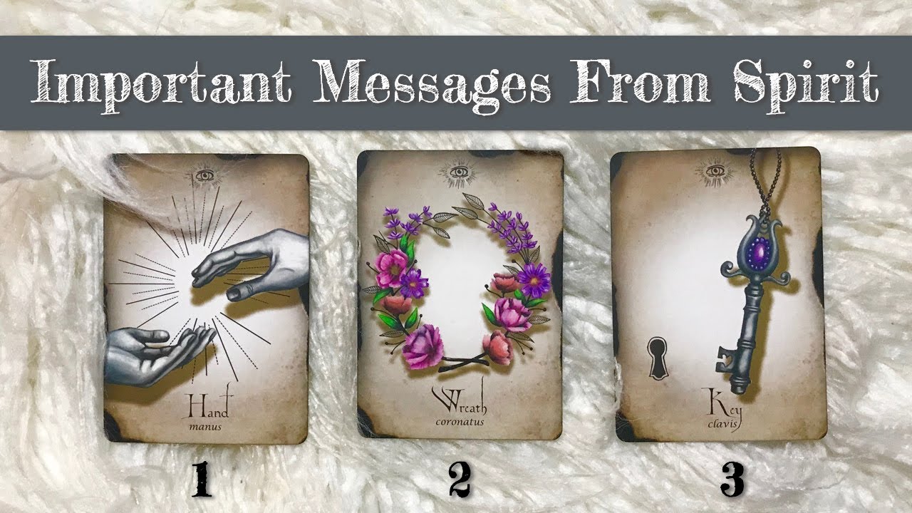 IMPORTANT Messages From The Spirit World ✨ // Pick-a-Card