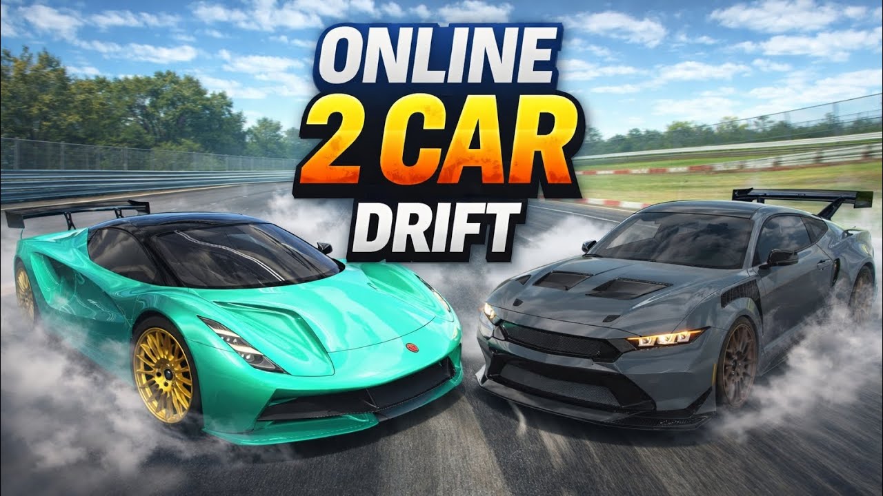 TWO CAR VS DRAG ROAD 😱