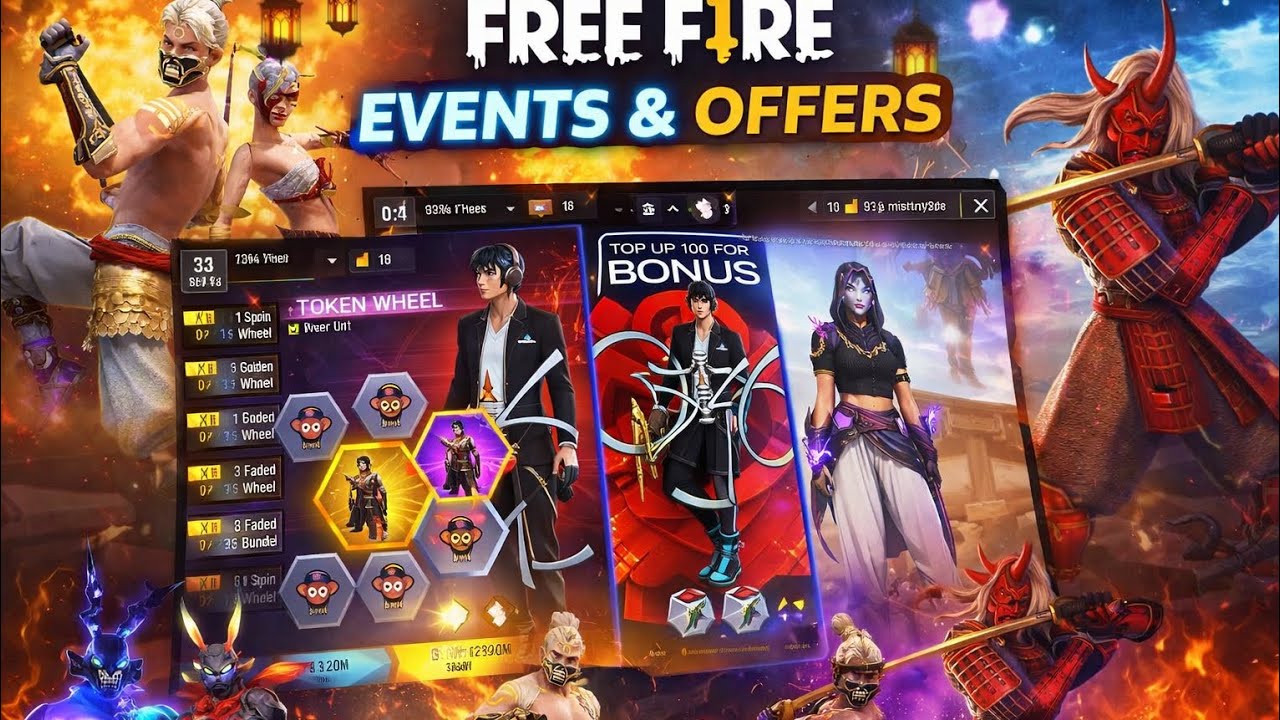 Bonus Top Up | Mystery Shop Update  | FF Event Update BD