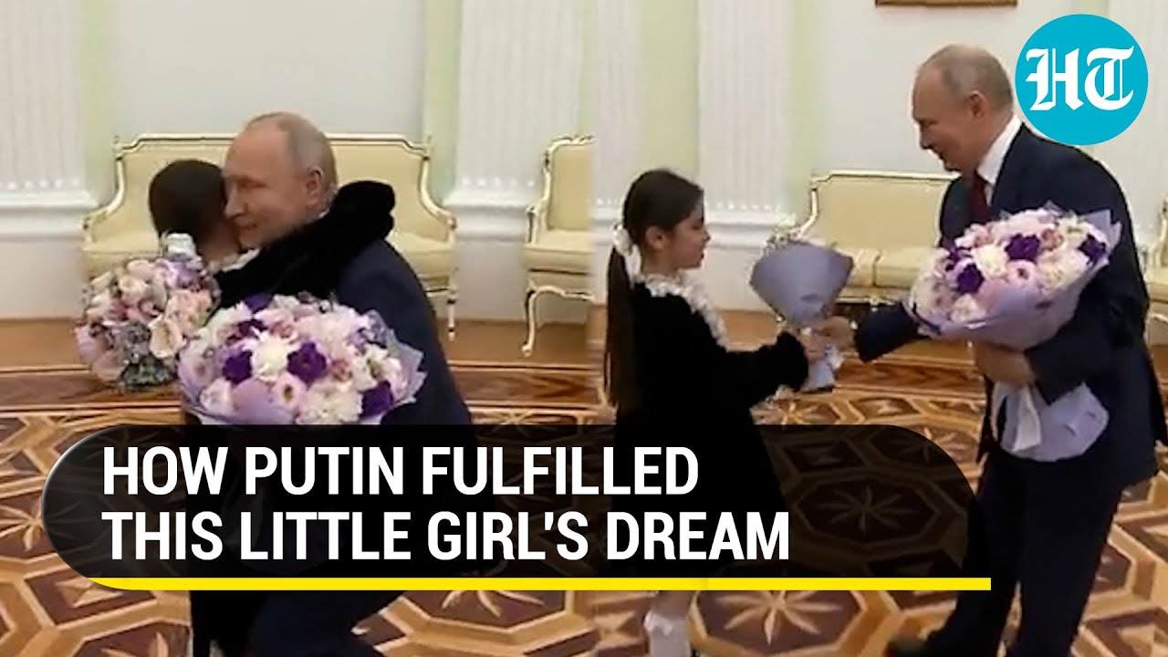 Putin Fulfils Little Girl’s Wish Who Cried for Not Being Able to See Him | Fun Chat Goes Viral
