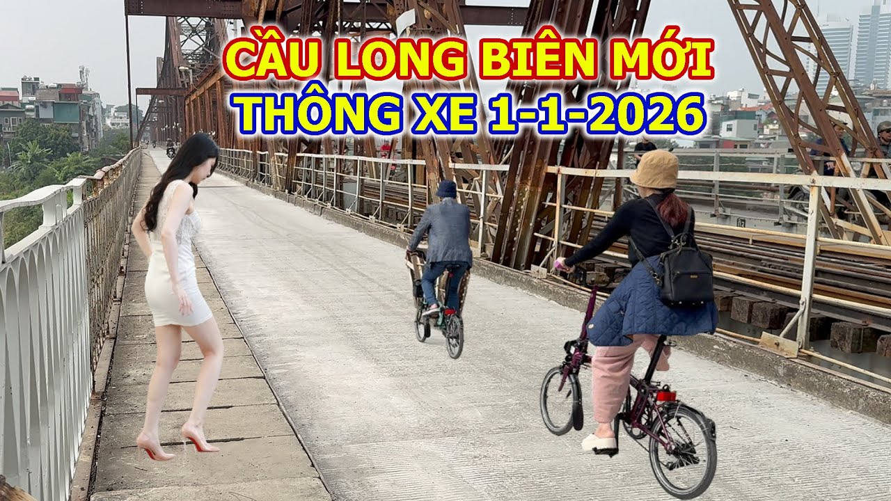 DIỆN MẠO MỚI CẦU LONG BIÊN SAU NHIỀU NGÀY SỬA CHỮA
