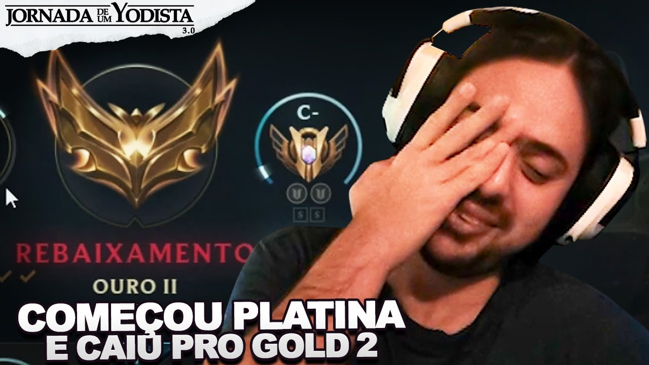 ELE CAIU PRO GOLD 2, GAMEPLAY NARRADA COM MEUS ALUNOS! | JORNADA DE UM YODISTA 3.0 (EP 18)