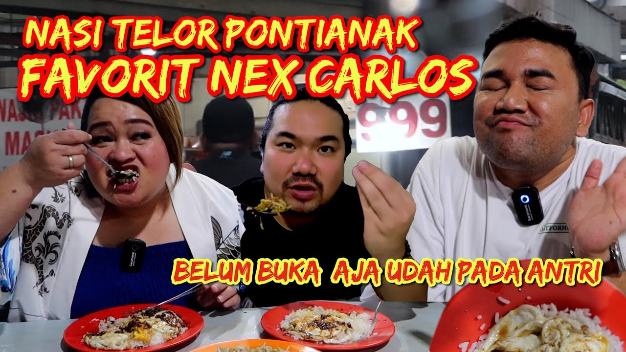 CUMA JUAL NASI TELUR CEPLOK, TAPI ANTRINYA GILA‼️ REKOMENDASI NEX CARLOS BENERAN ENAK⁉️ #nexcarlos