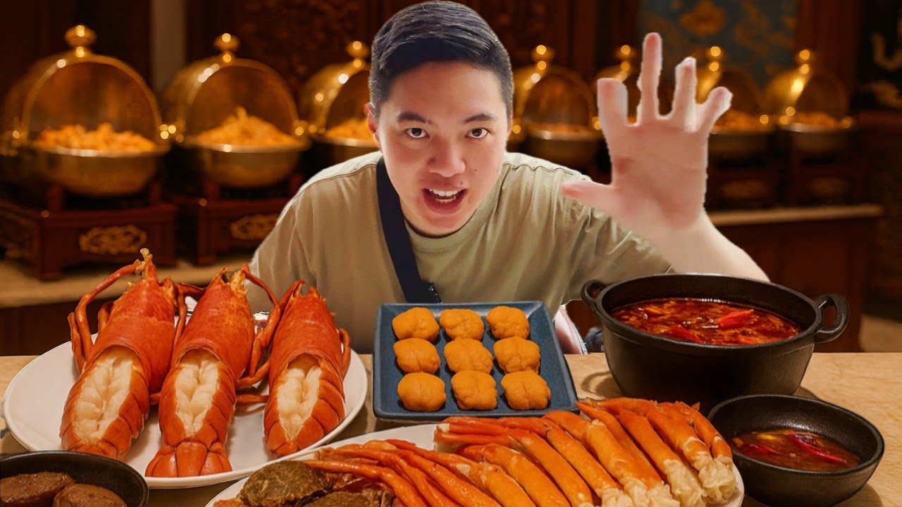 I Tried Chengdu's Most Luxurious Seafood Buffet 🇨🇳