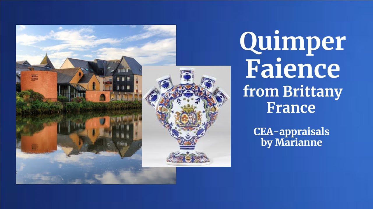 Quimper Brittany France, Faience Pottery, Art and Culture.