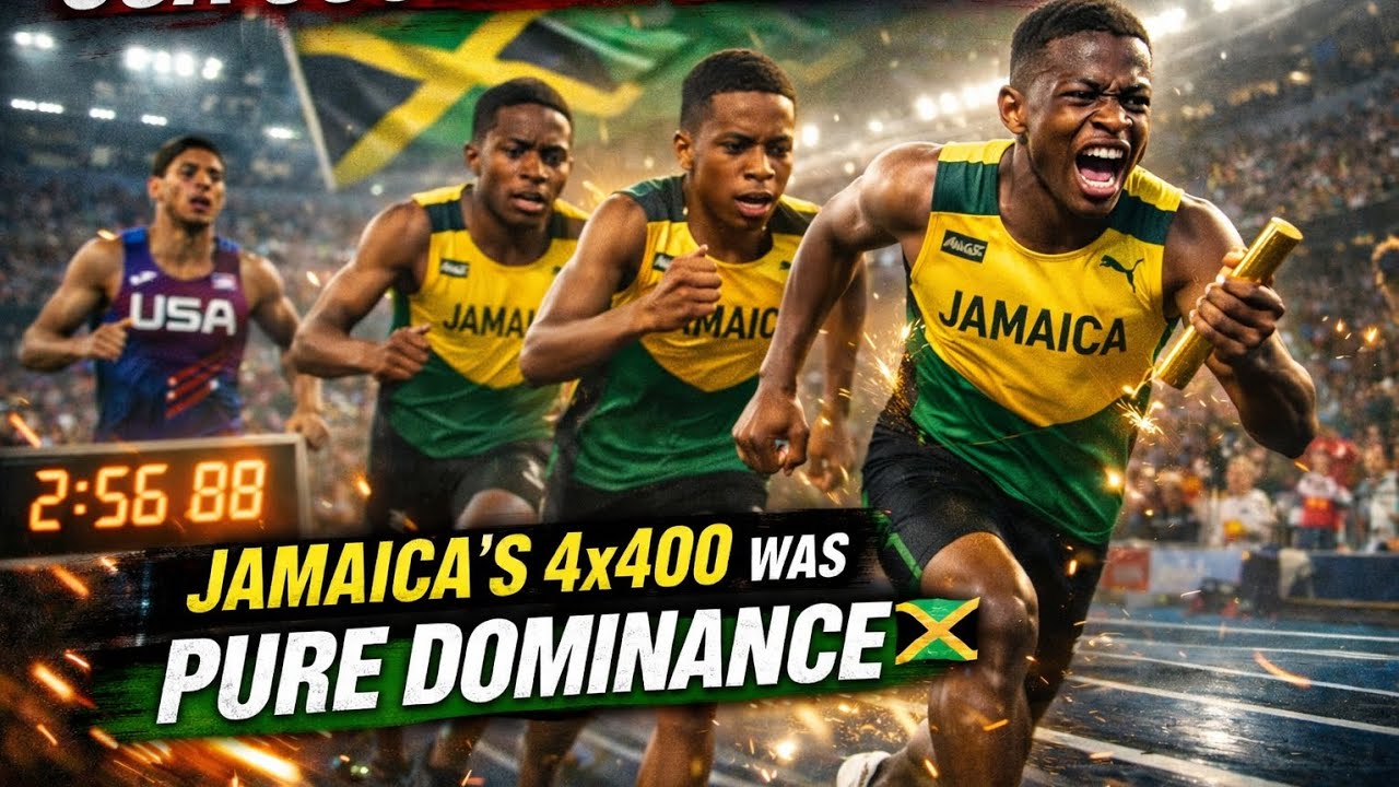 FASTEST 4x400m IN HISTORY? Jamaica Just Sent A WARNING! #jamaica #trackandfield #jamaicandiaspora 
