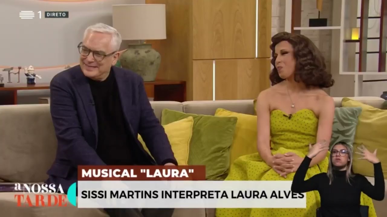 Laura - O Musical de Filipe La Féria no programa A Nossa Tarde da RTP