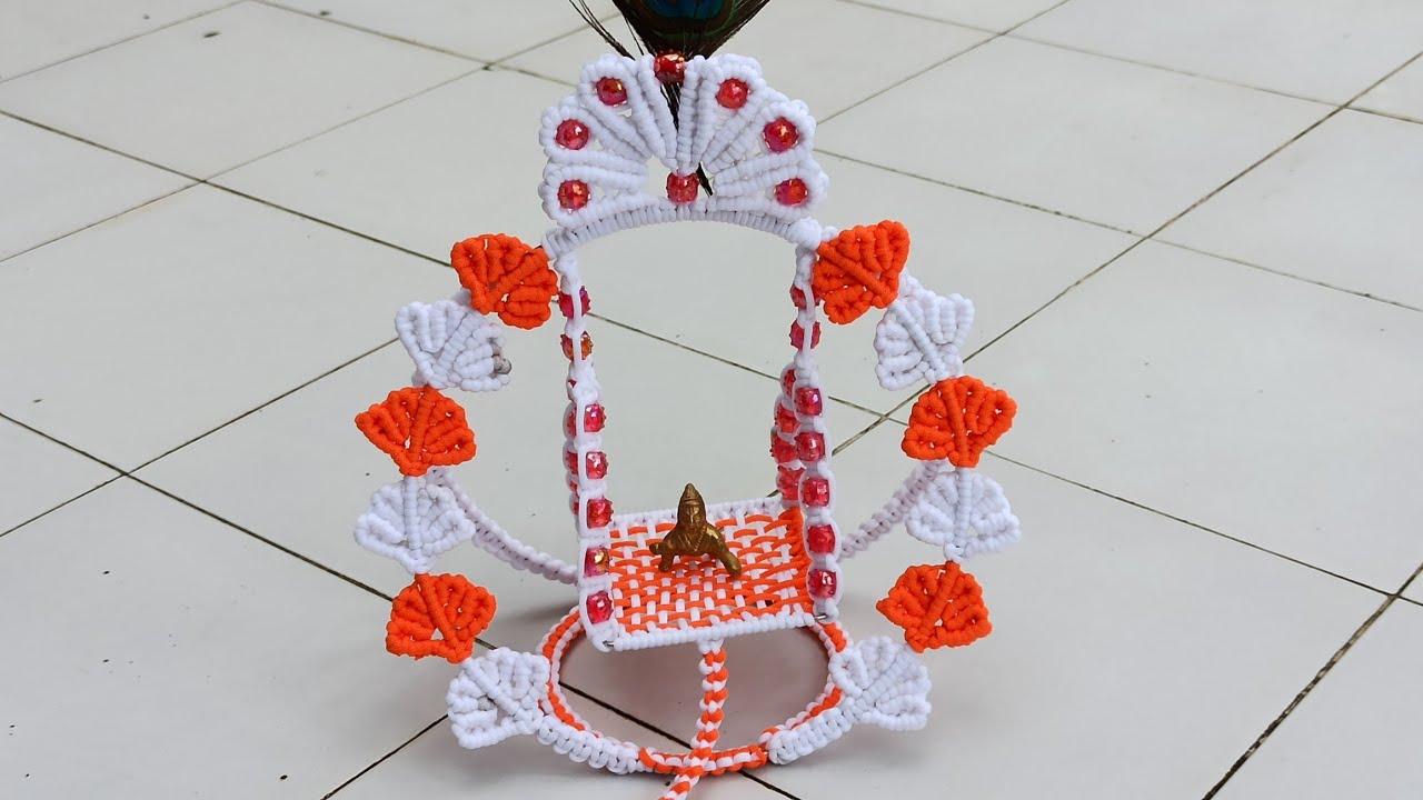 Simple Macrame Krishna Jhula | Balgopal Jhula