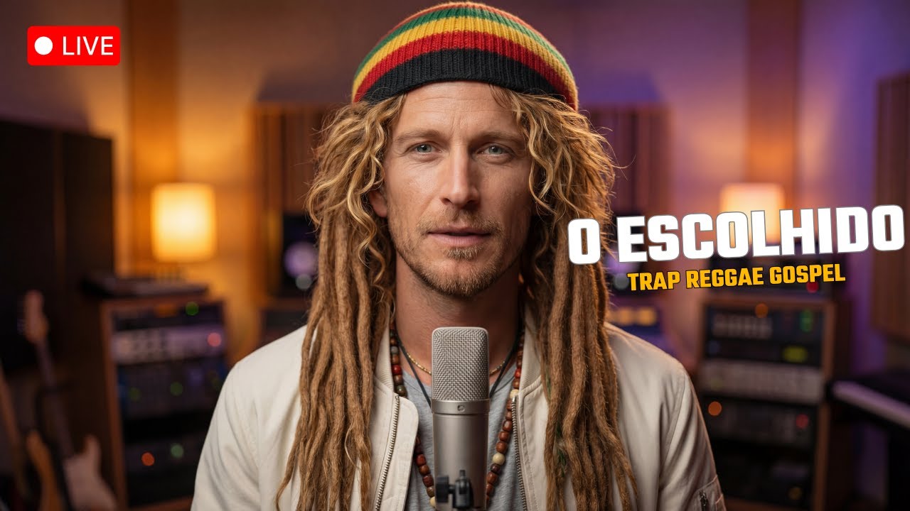 O ESCOLHIDO - O CÉU ME VIU PRIMEIRO - SALMO 151 - Trap reggae gospel #gospelmusic #trapgospel