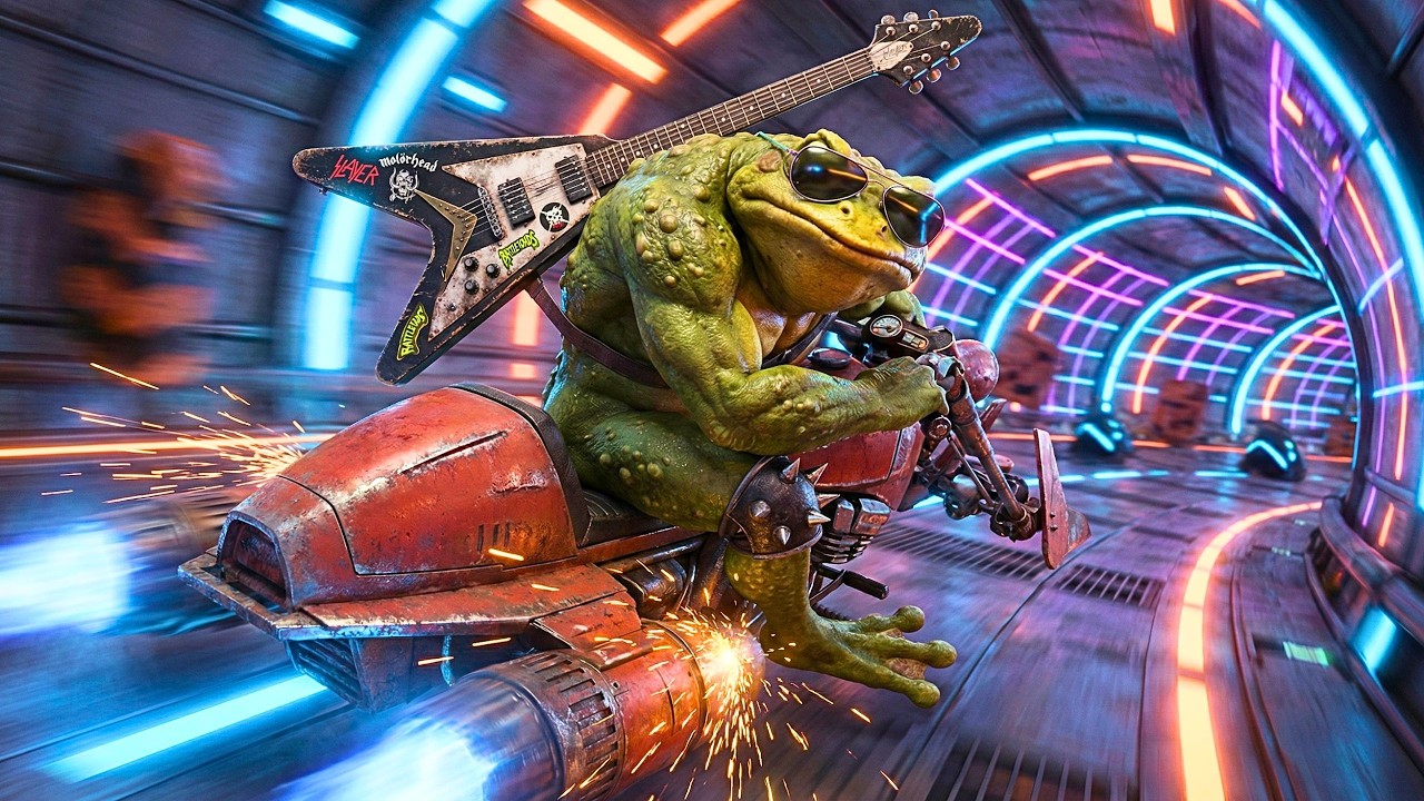 BATTLETOADS in REAL LIFE looks INSANE . (Full Metal Song) 🐸