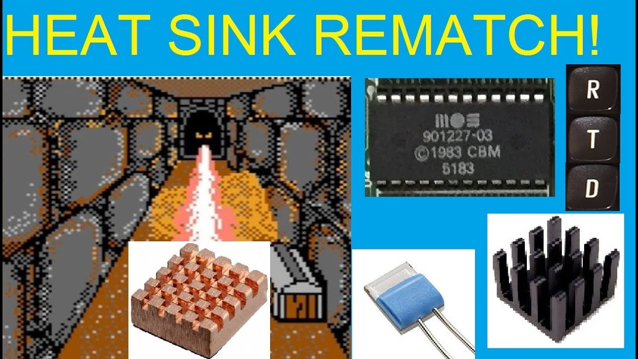 Commodore 64 Heat Sink Rematch