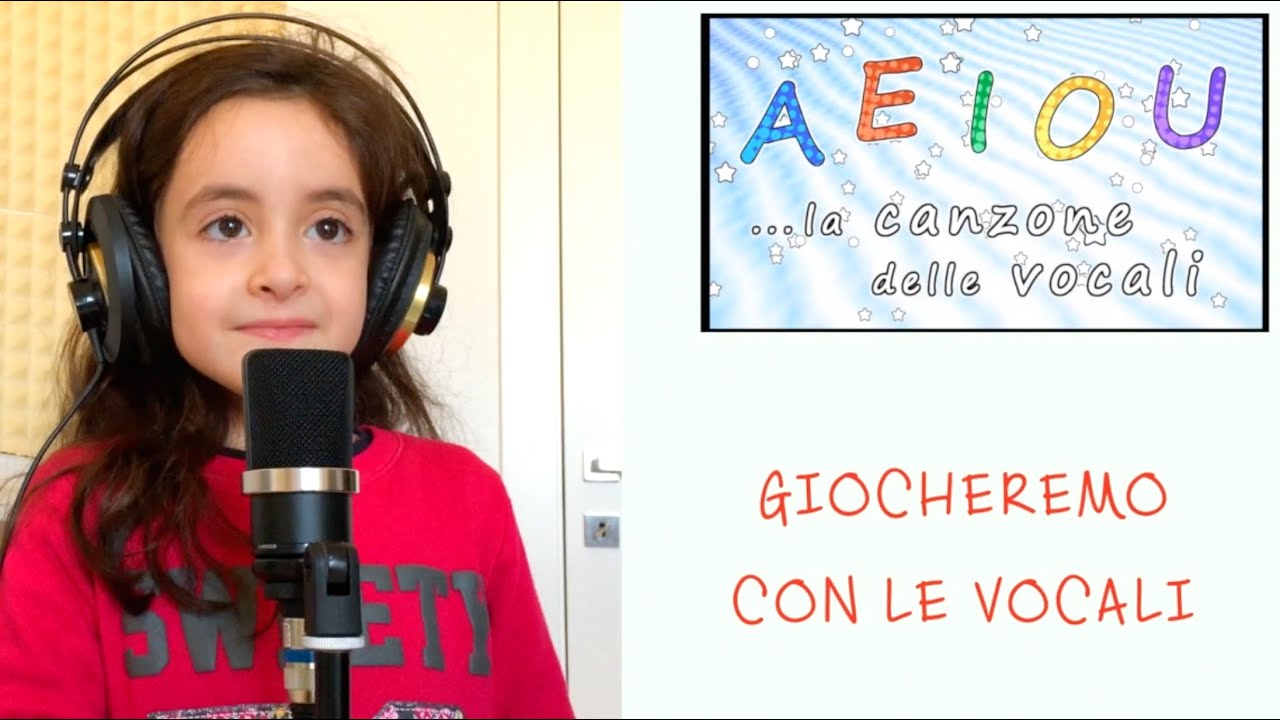 AEIOU - La canzone delle vocali - @SofiaDelBaldo  - canzoni per bambini - AEIOU