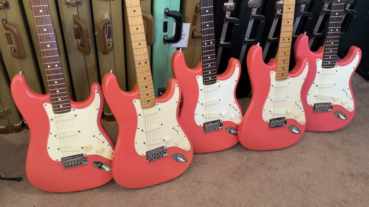 The Holy Grail of Fender Strat Plus Guitars = Dusty Rose
