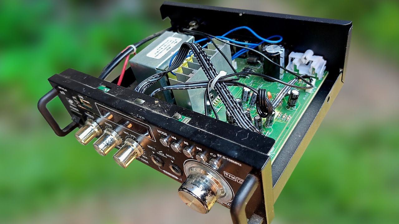 penyebab kecil power amplifier mini 300 watt menyala tapi tidak ada suara