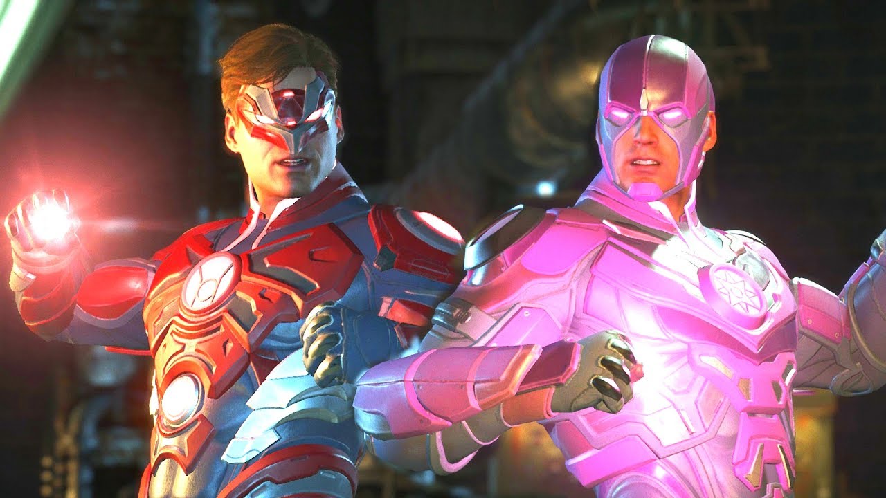 Injustice 2 - Green Lantern. Все символы и цвета Корпуса Фонарей: вступление, суперприём, победна...