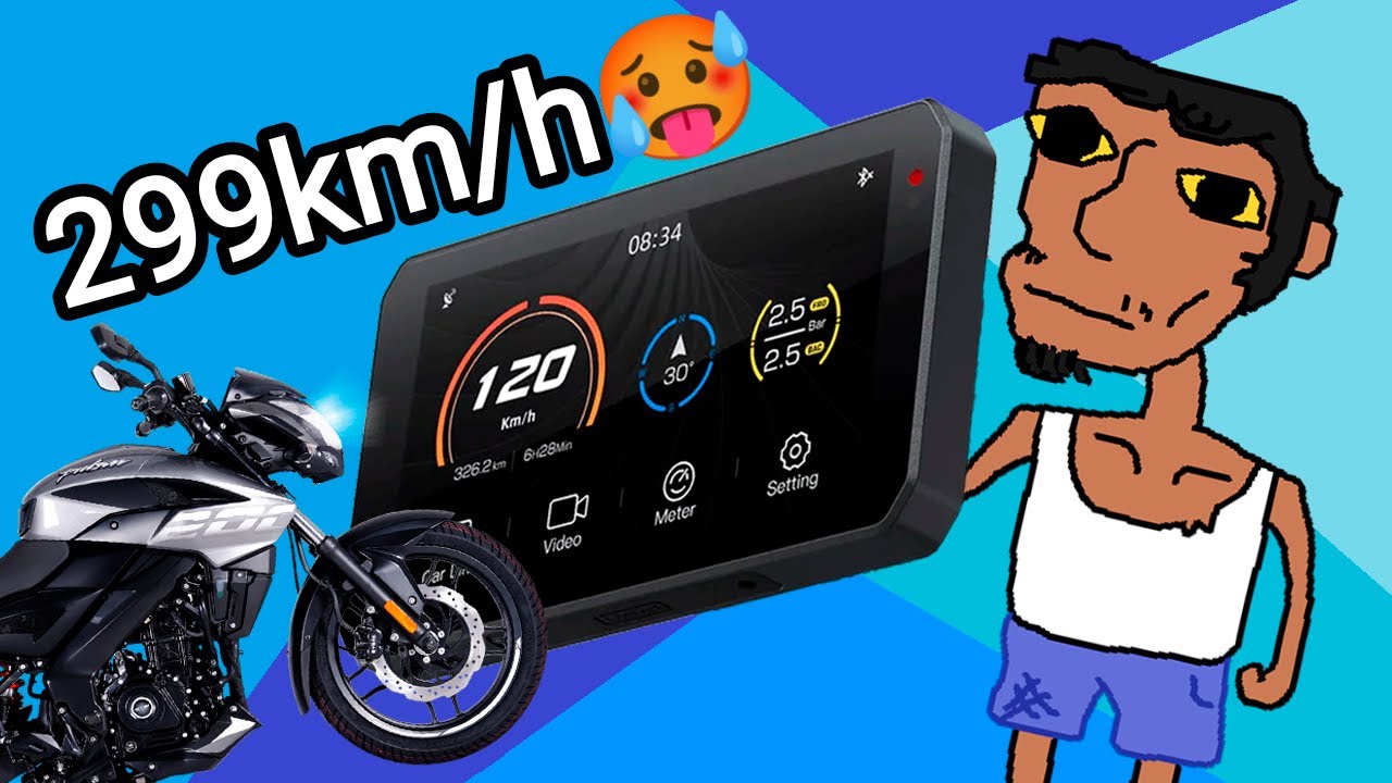 Pantalla con GPS para moto la mejor de todas