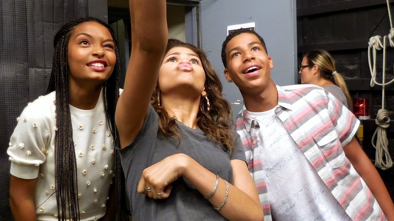 Zendaya On the Set of Her Special 