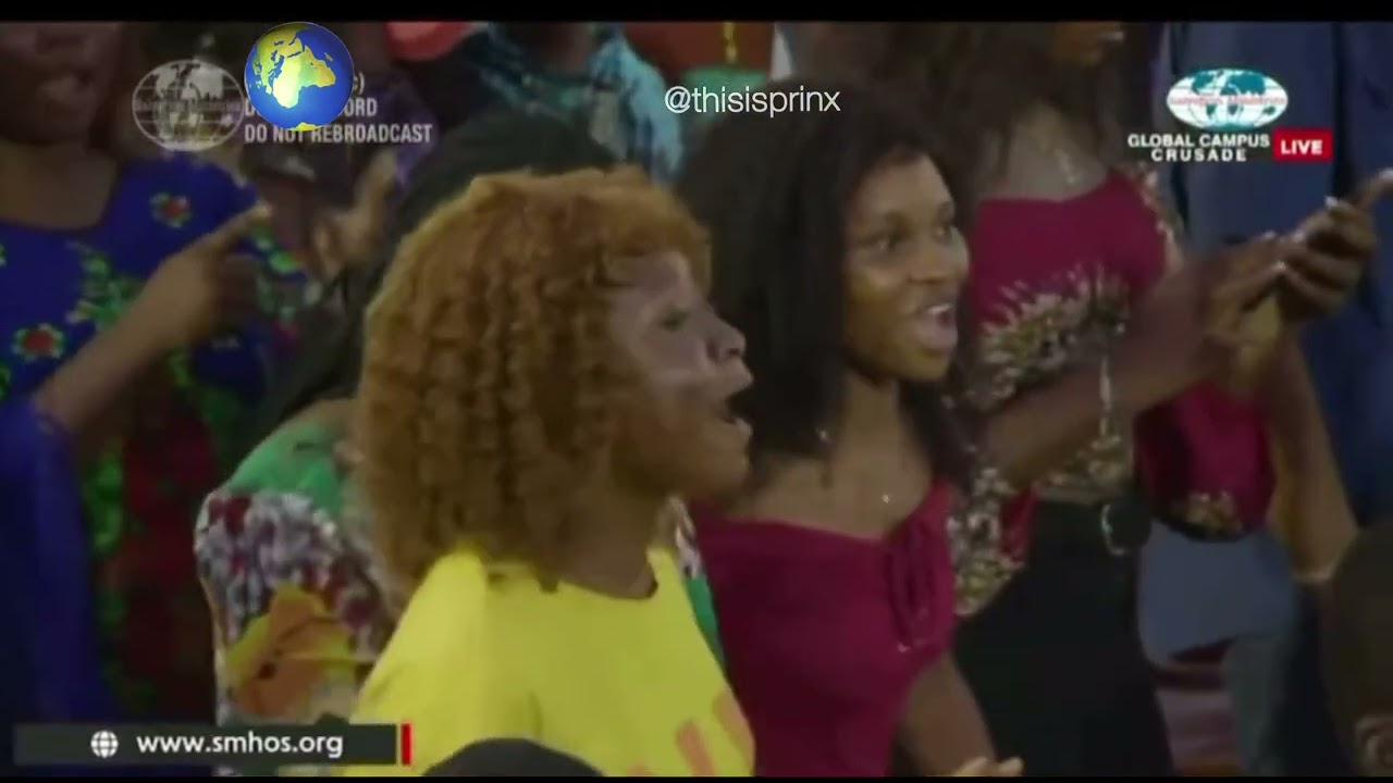 Prinx Emmanuel singing Eh Yaweh Kumama @ The global campus crusade Salvation ministries