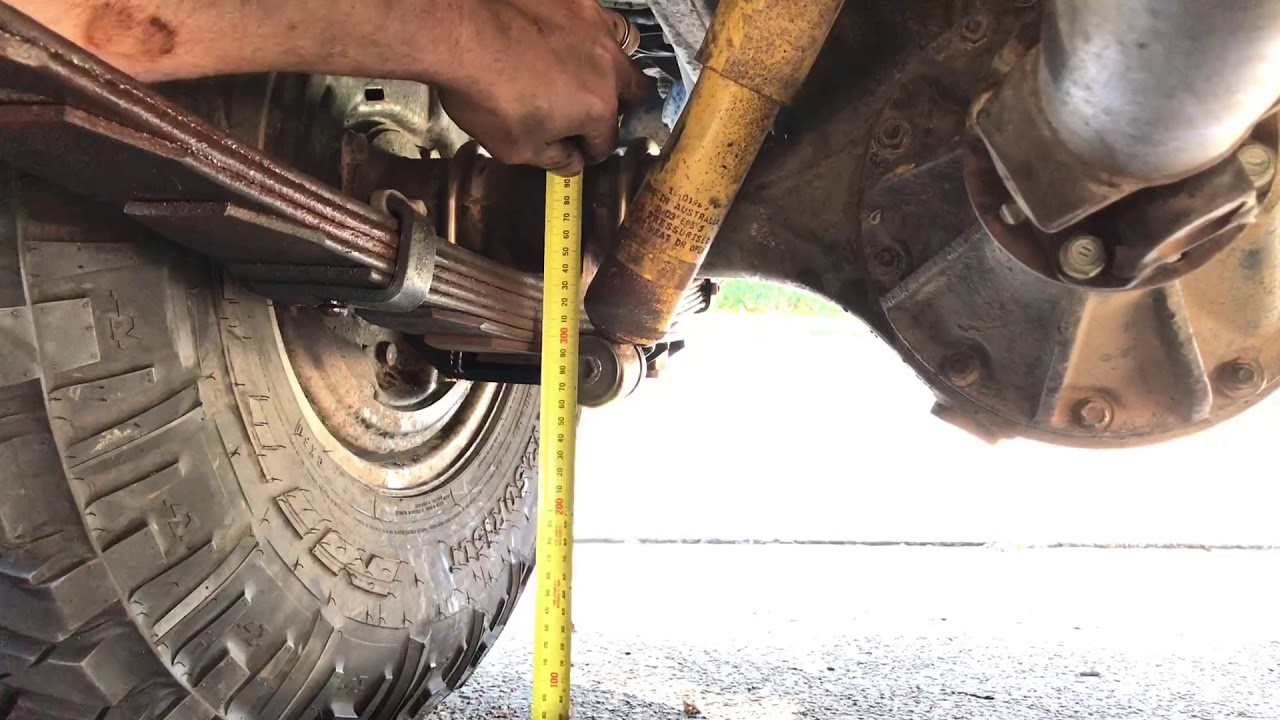 Hi clearance leaf springs BJ74 LandCruiser