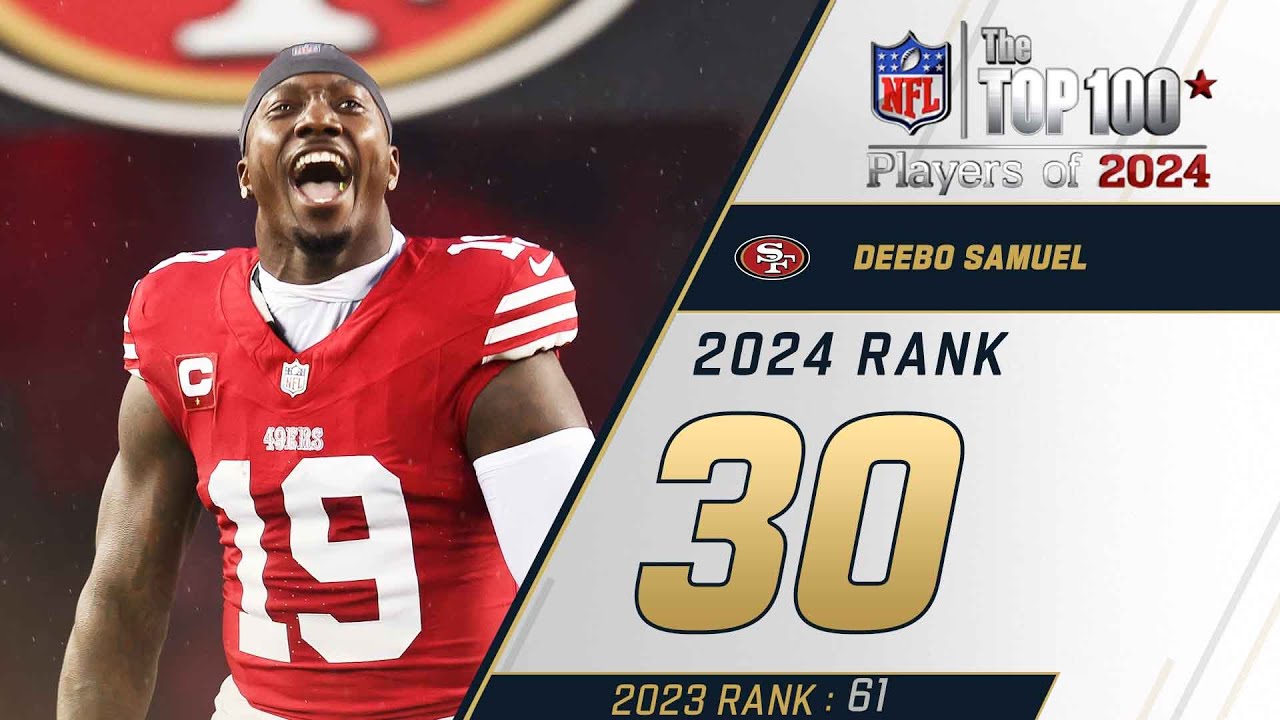 30: Deebo Samuel (WR, 49ers) | Top 100 Players of 2024