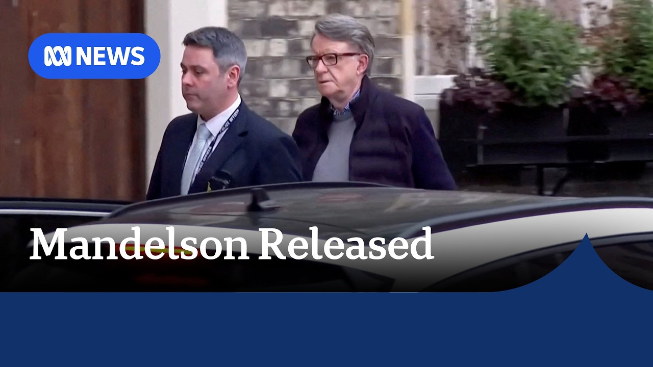 Mandelson released as Epstein files fallout continues | ABC NEWS