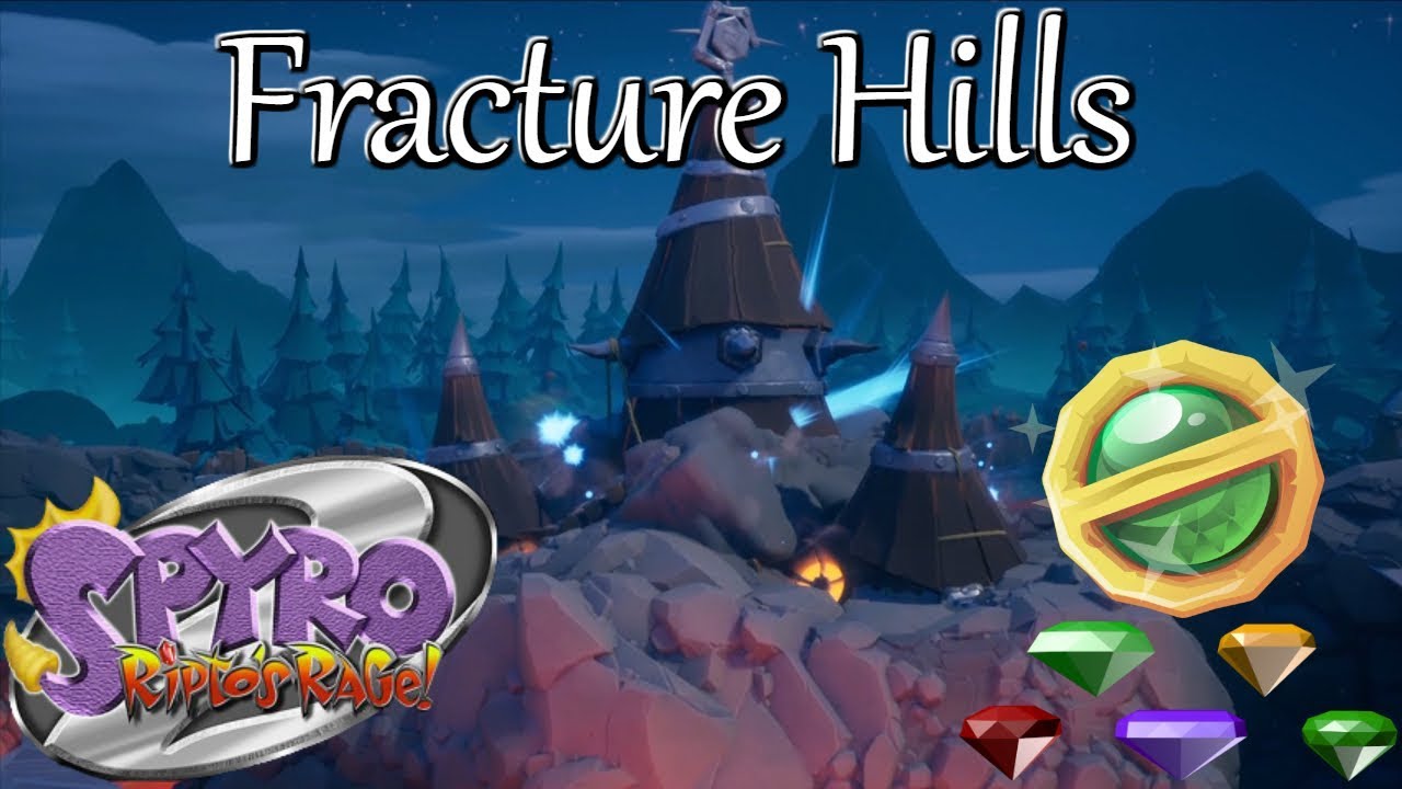 Spyro Reignited Trilogy: Fracture Hills Walkthrough - Orbs, Gems, & Talisman