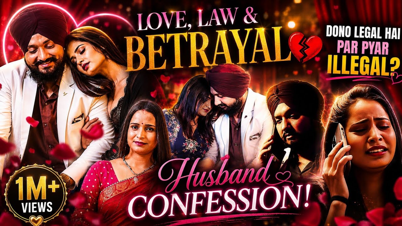 Love, Law & Betrayal : Dono legal Hai ....Par pyar Illegal?  Husband confession ! Part 1 