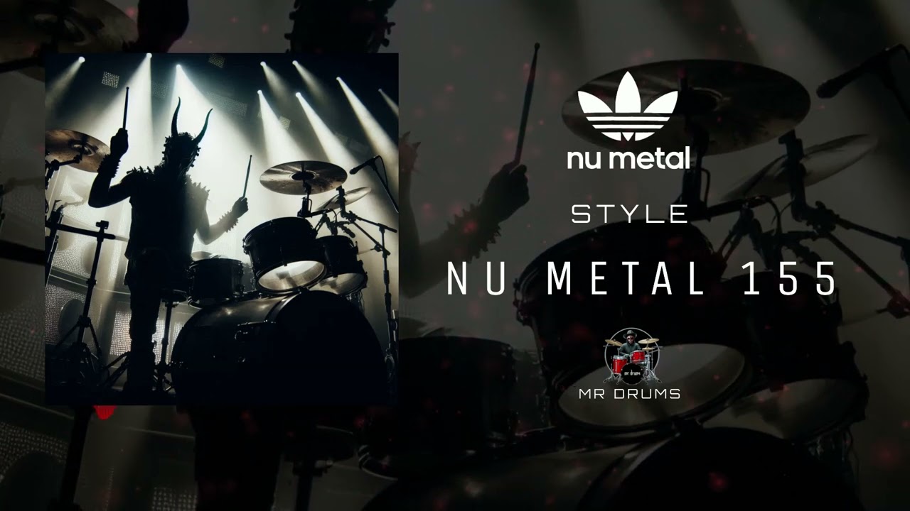 Nu Metal Drum Track | Nu Metal Style | 93 BPM