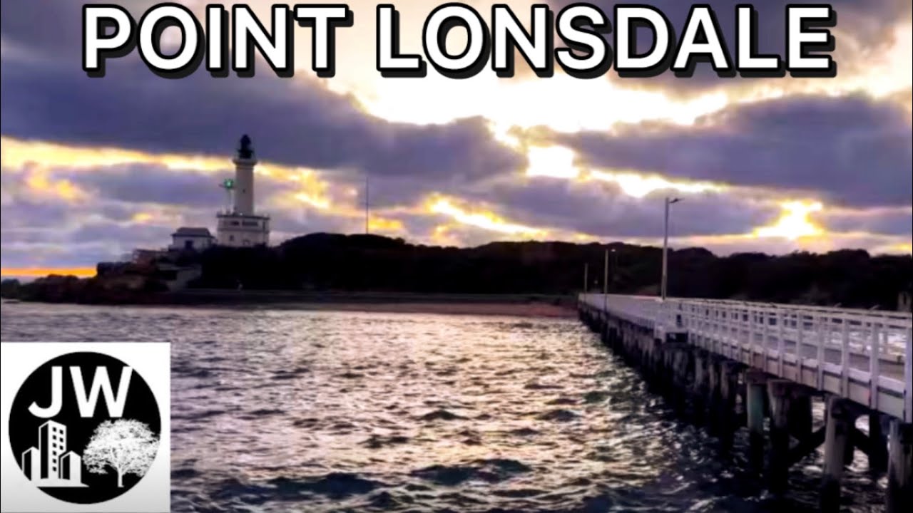 Point Lonsdale Lighthouse and Jetty, Victoria, Australia, Walking Video