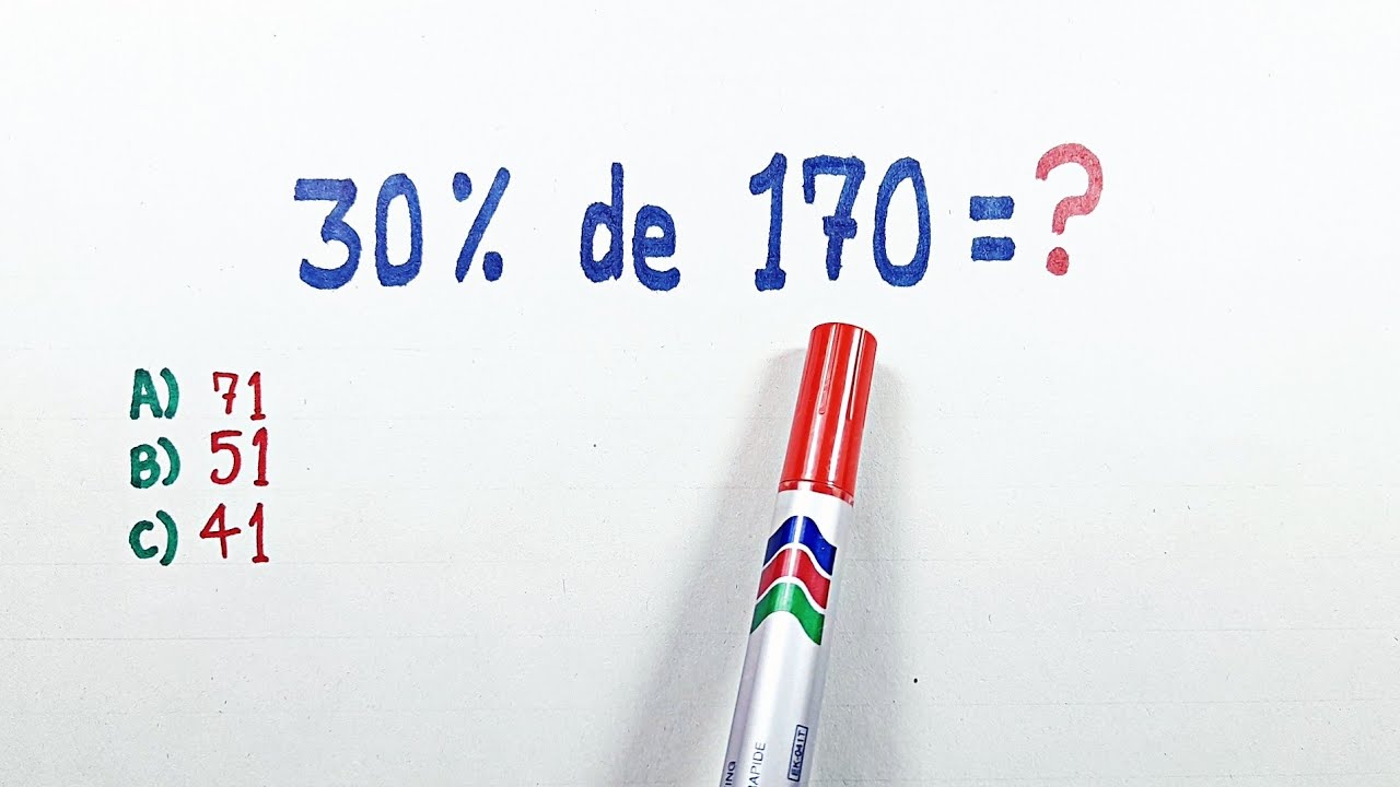 💥 AYUDA MATEMÁTICA BÁSICA | Tanto por Ciento | Porcentaje #3